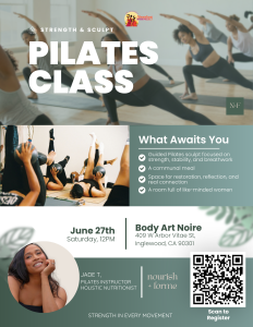 Women laying on mats exercising doing pilates and stretching their arms